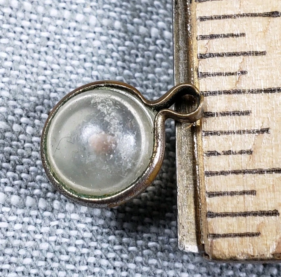 Vintage Pendant Medal Mustard Seed Faith Christian Religious A92