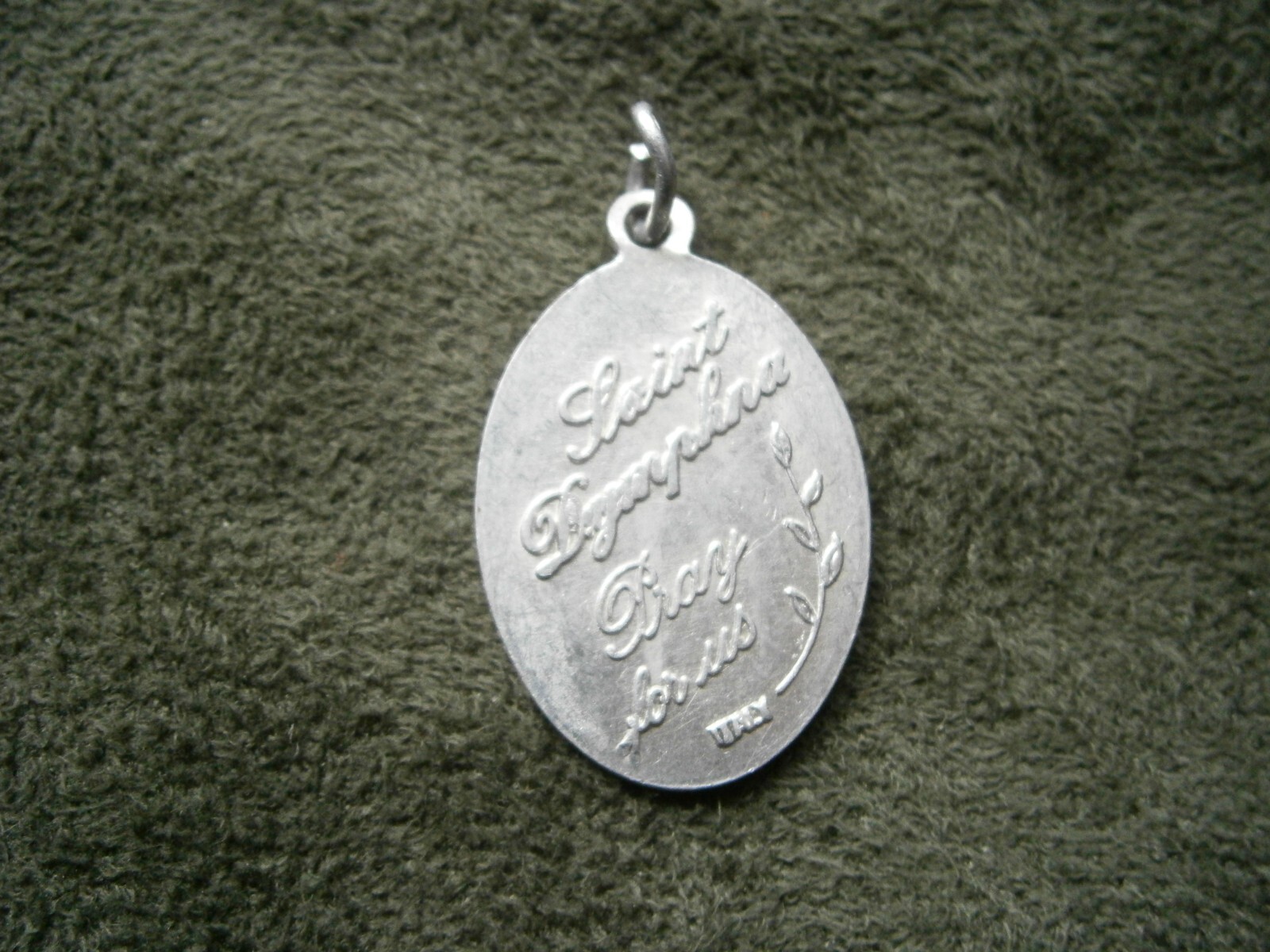 St Dymphna Pray For Us Lightweight Religious Medal