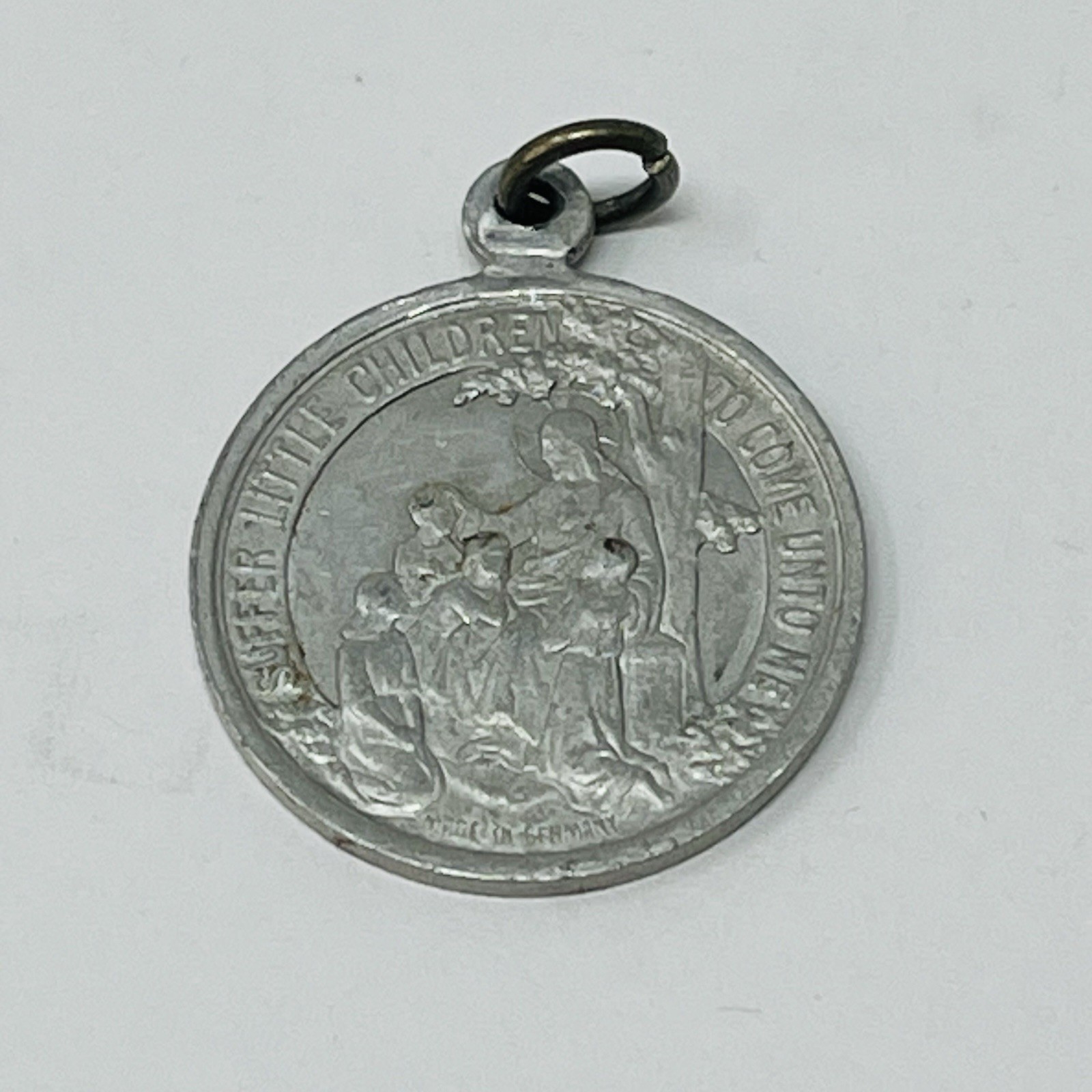 1950’s Catholic Holy Childhood Association Medals Vintage Lot Of 2 Key Fobs