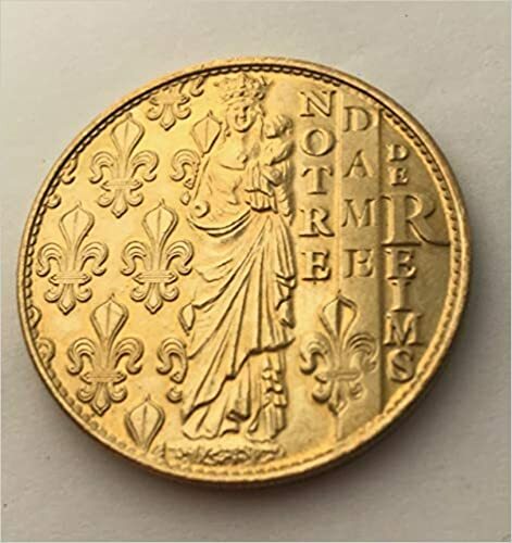Notre Dame de Reims, France,medal 1.25″ in diam