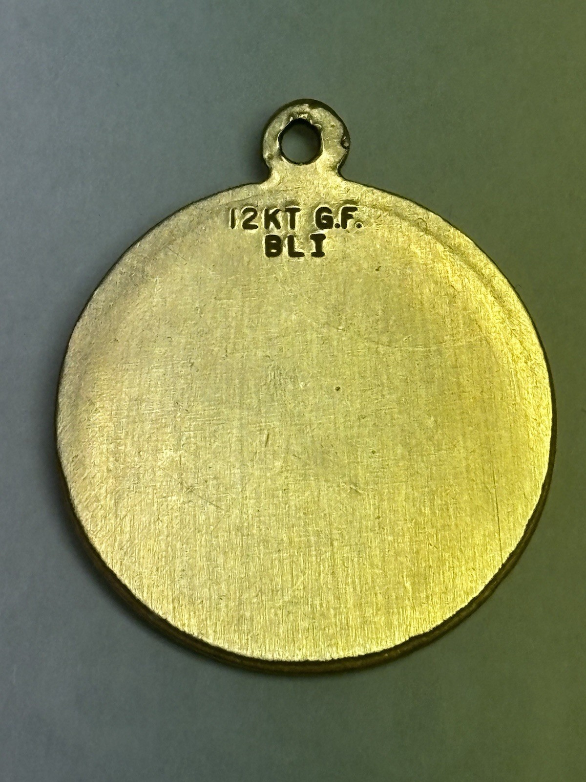 2 Religious Medals, 12k G.F., St. Andrew/Fisherman & St. Christopher/Traveller