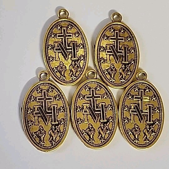 CHRISTIAN CATHOLIC 10 GOLD PLATED FOR SAINT MARY NEW