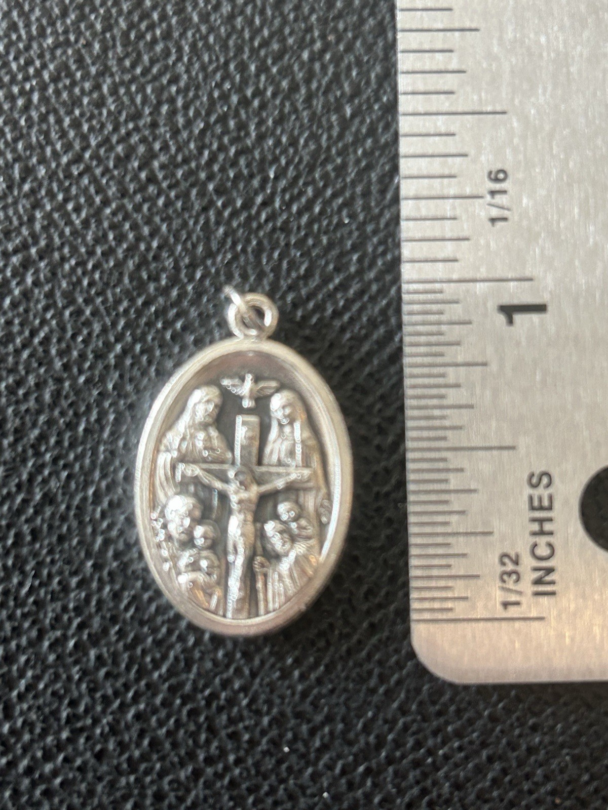 Two Sided Four Way Cross Pendant I Sm A Catholic Medal Italy