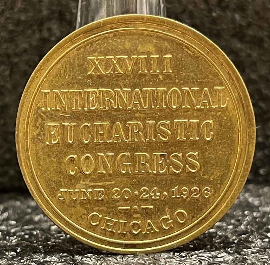 United States Chicago 1926 International Eucharistic Congress St. Christopher