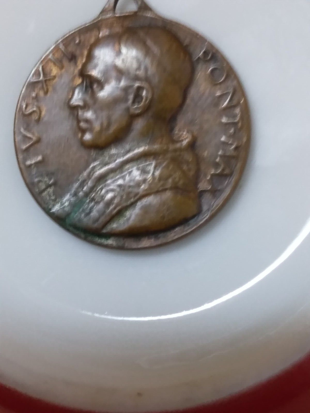 PONT MAX PIVS XII 1950’S POPE MEDAL