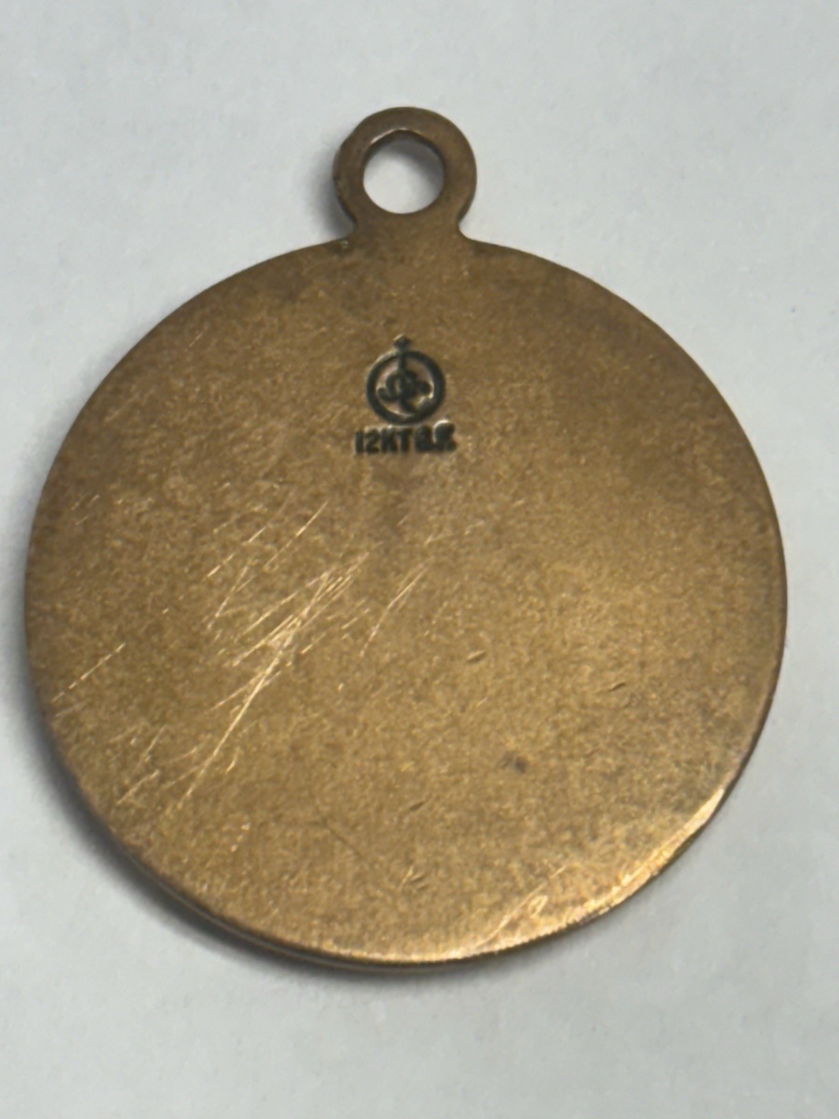 2 Religious Medals, 12k G.F., St. Andrew/Fisherman & St. Christopher/Traveller