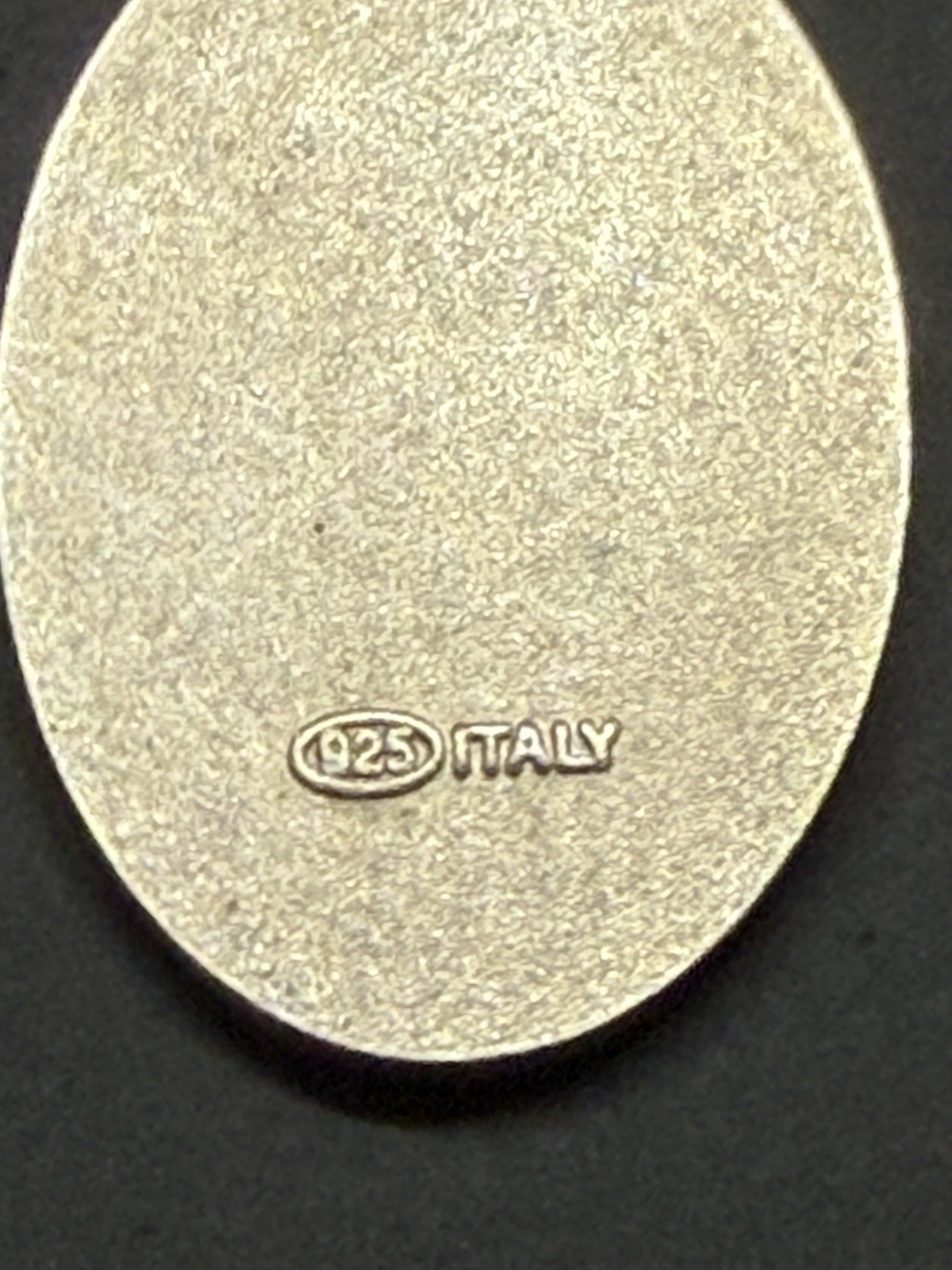 Italy 925 Sterling Silver Holy Mother Mary Miraculous Medal Pendant