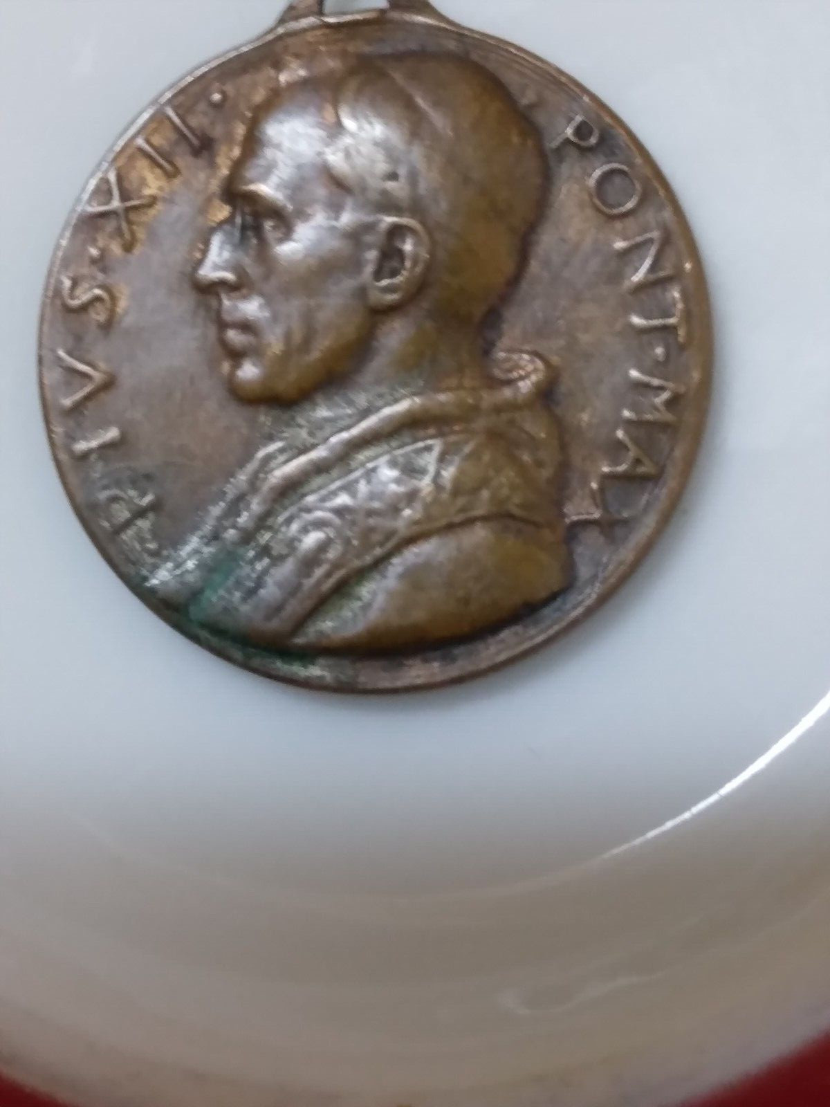 PONT MAX PIVS XII 1950’S POPE MEDAL