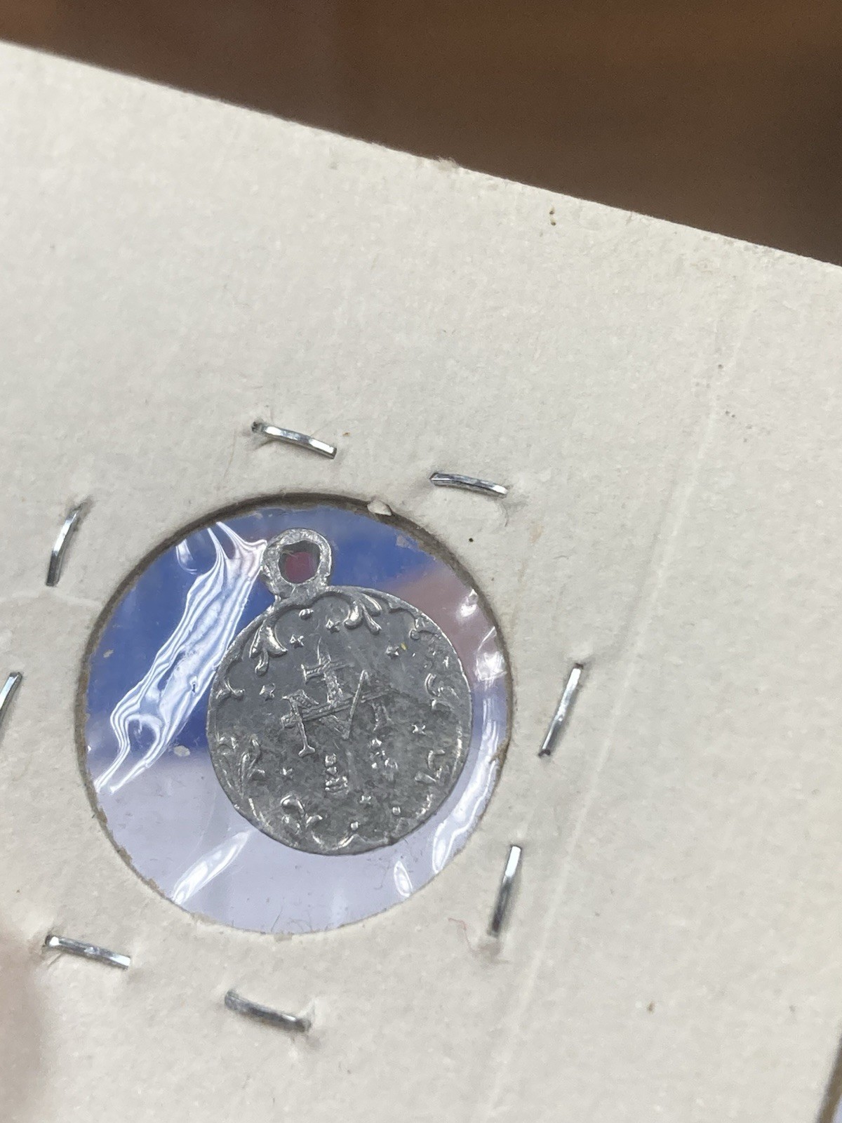 Mary Religious Medal With Bail