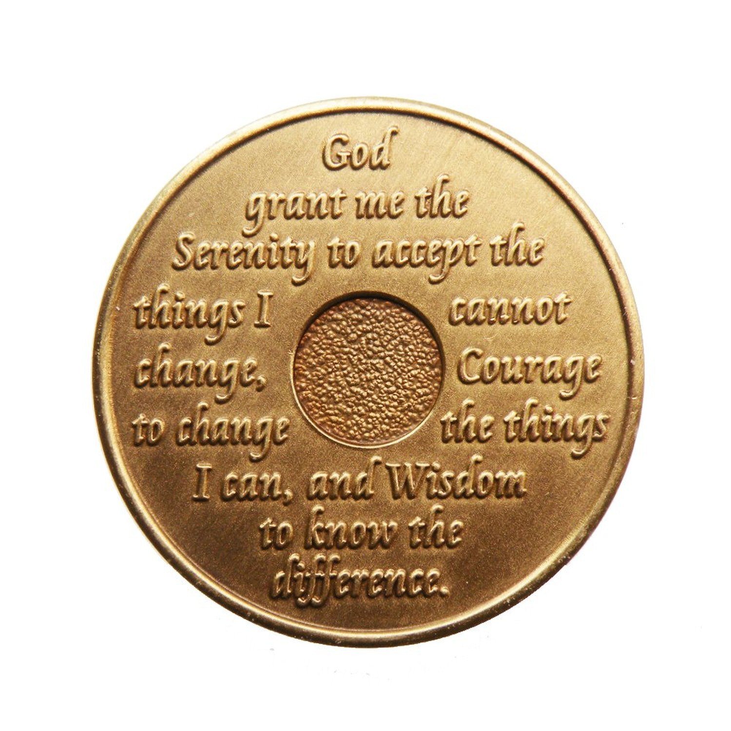 wendells AA Alcoholics Anonymous Medallion Set 30 60 90 Days 1 2 3 Month Bron…