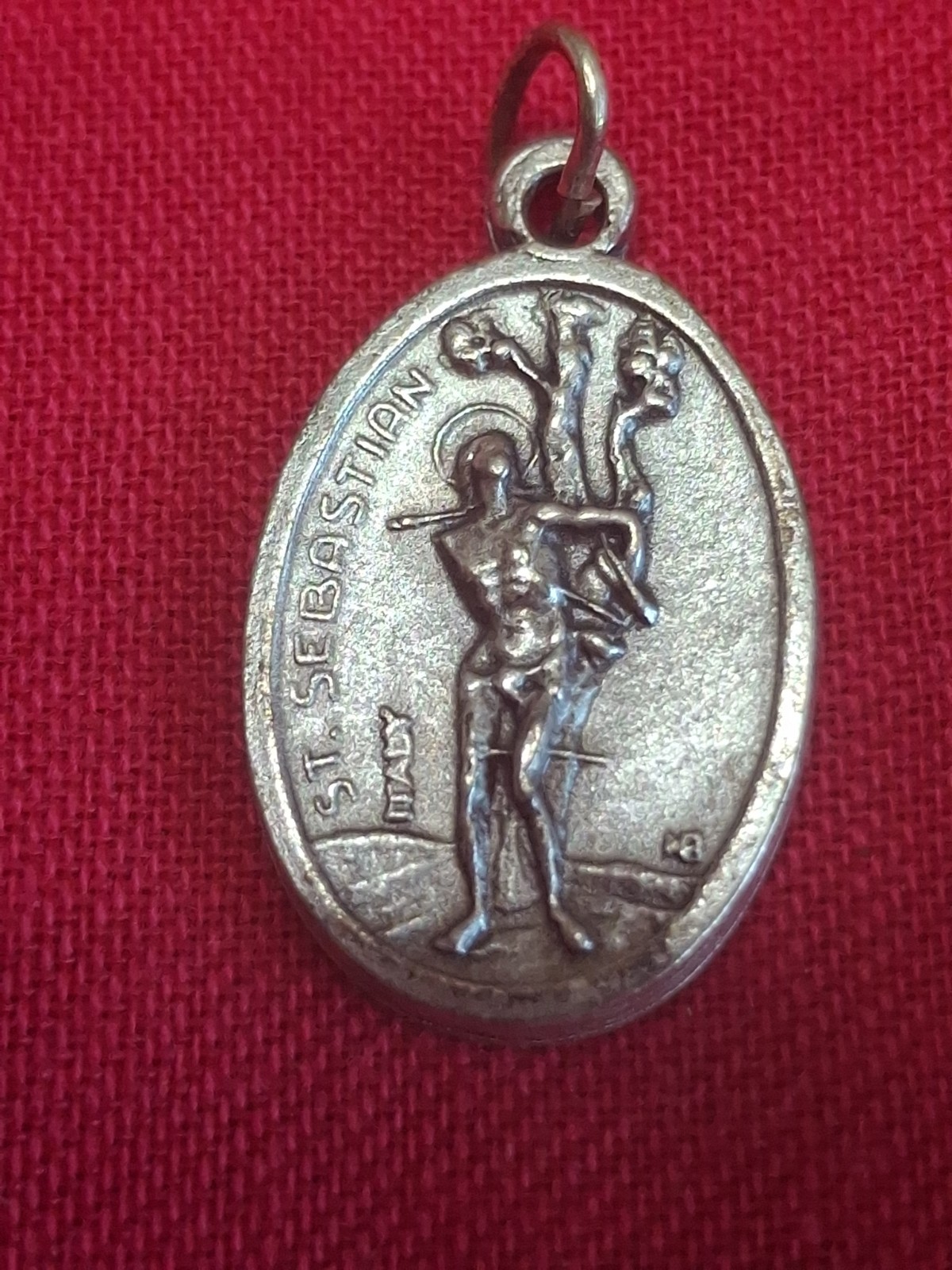 St Sebastian St Christopher Medal 2 Sided 1 Medal New Protection Sports