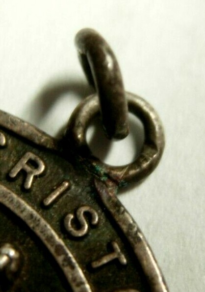 San Christobal Protegenos – Silver Religious Medal – Sterling