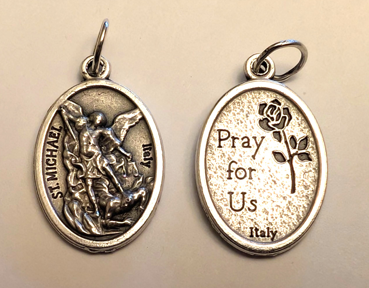 Catholic Saint Michael Medal – Made in Italy