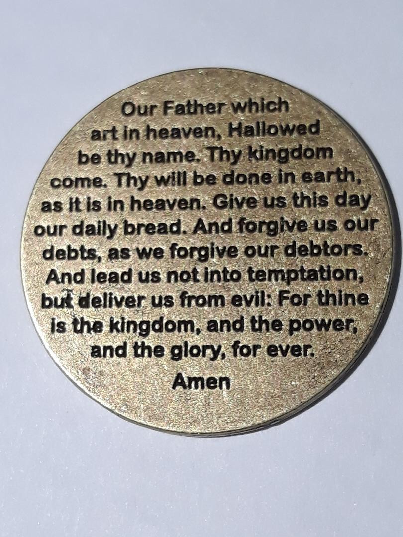 Power of Prayer Coin $1.15 each lot of 400 coins. MORE THAN 400 ASK SELLER