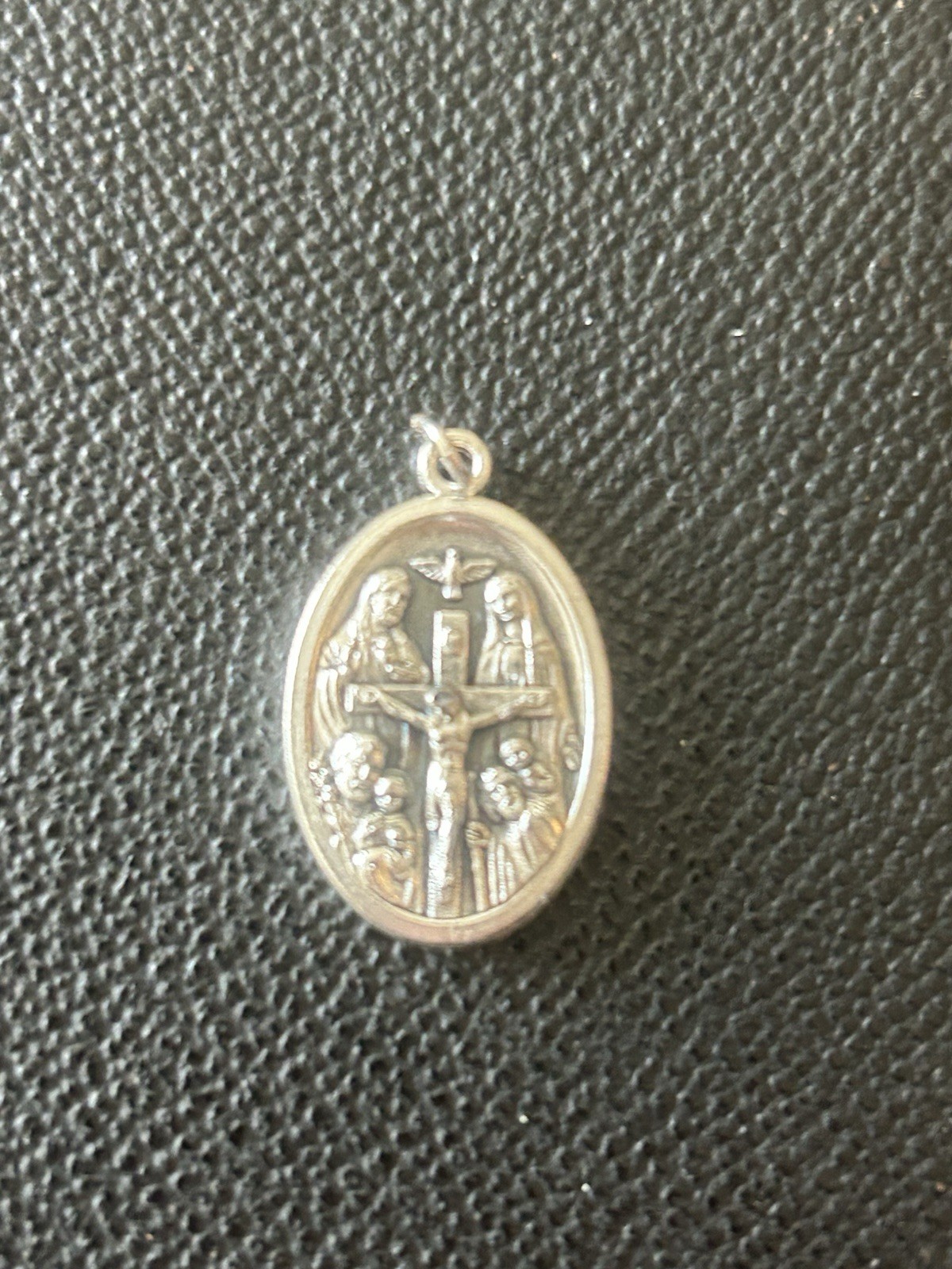 Two Sided Four Way Cross Pendant I Sm A Catholic Medal Italy
