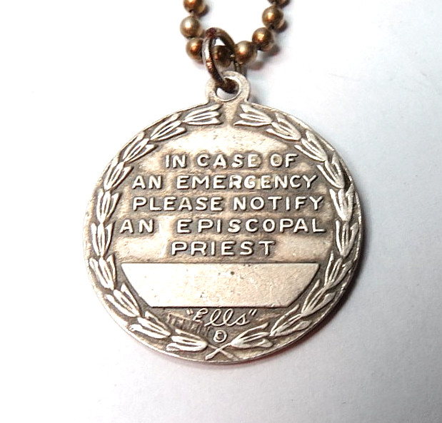 Vintage Sterling Silver Episcopal Jesus Christ Savior Necklace’s Pendant