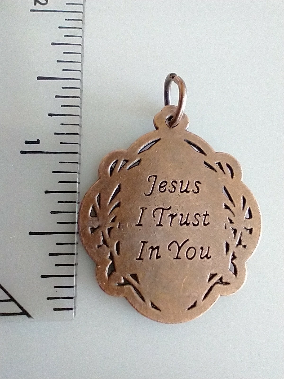 Catholic New Divine Mercy Vintage Style Antique Look