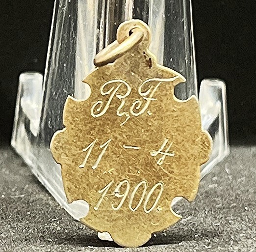 France 1900 antique Miraculous Virgin Mary enameled and silver pendant delicate!