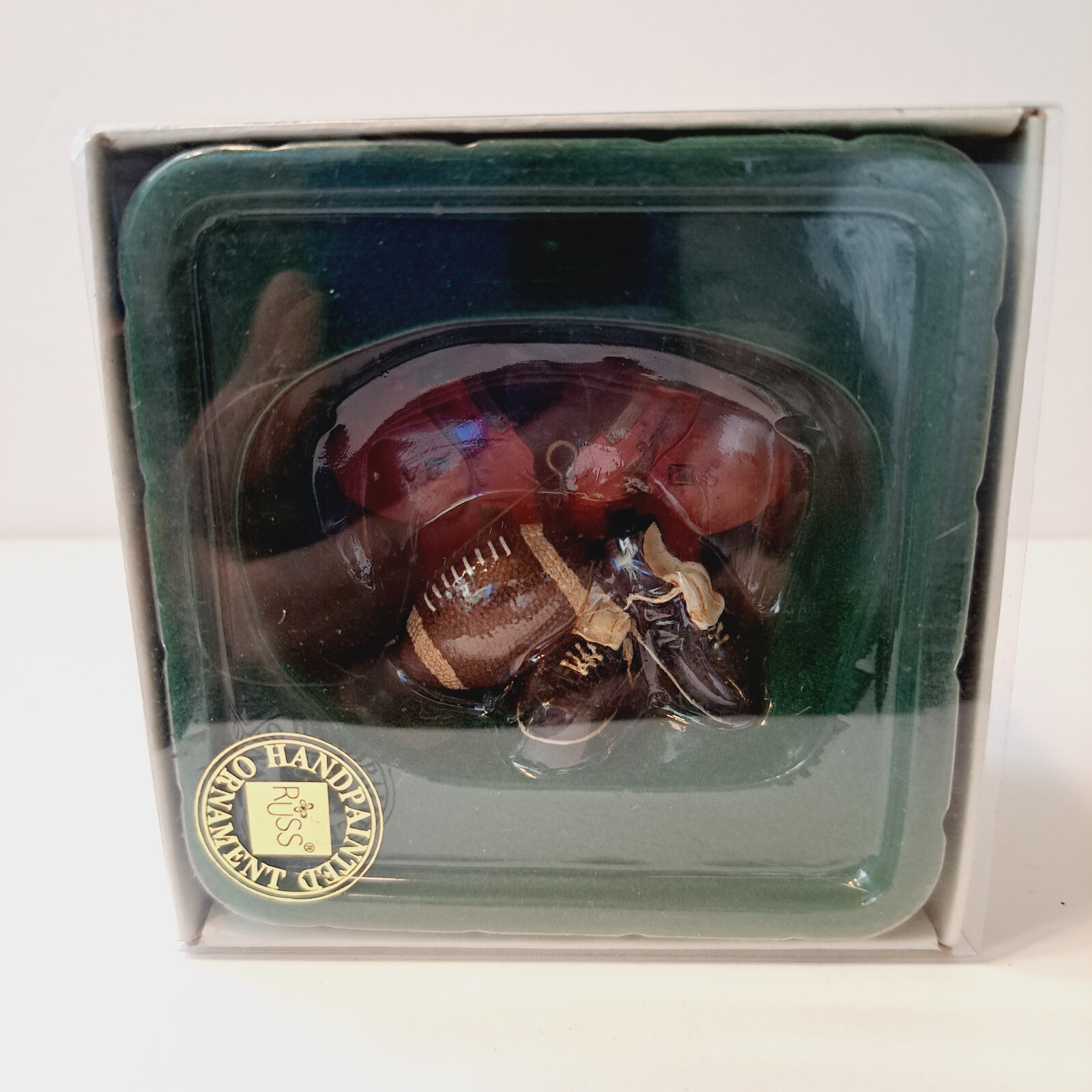 Russ Classic Memories Vintage Sports Ornament Football, Pads, & Cleats