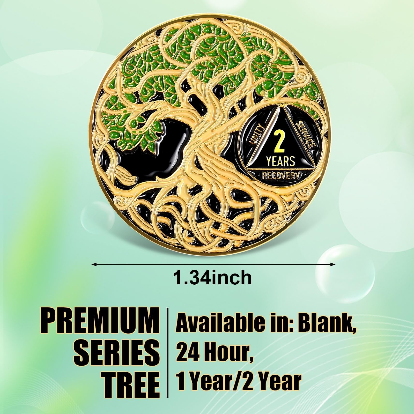 Ferreve Sobriety Coin Recovery Anniversary Token Sobriety Gifts AA Chips and …
