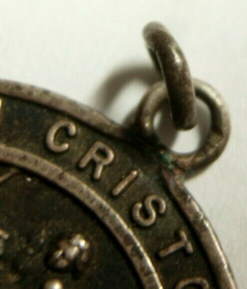 San Christobal Protegenos – Silver Religious Medal – Sterling
