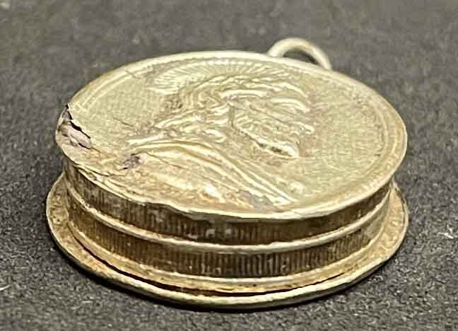 Italy 1930´ antique relic St Carlo Borromeo with the original wax seal 1st Class