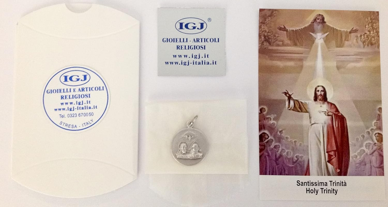 The Holy Trinity Medal – the Patron Saints Medals – Made in Italy