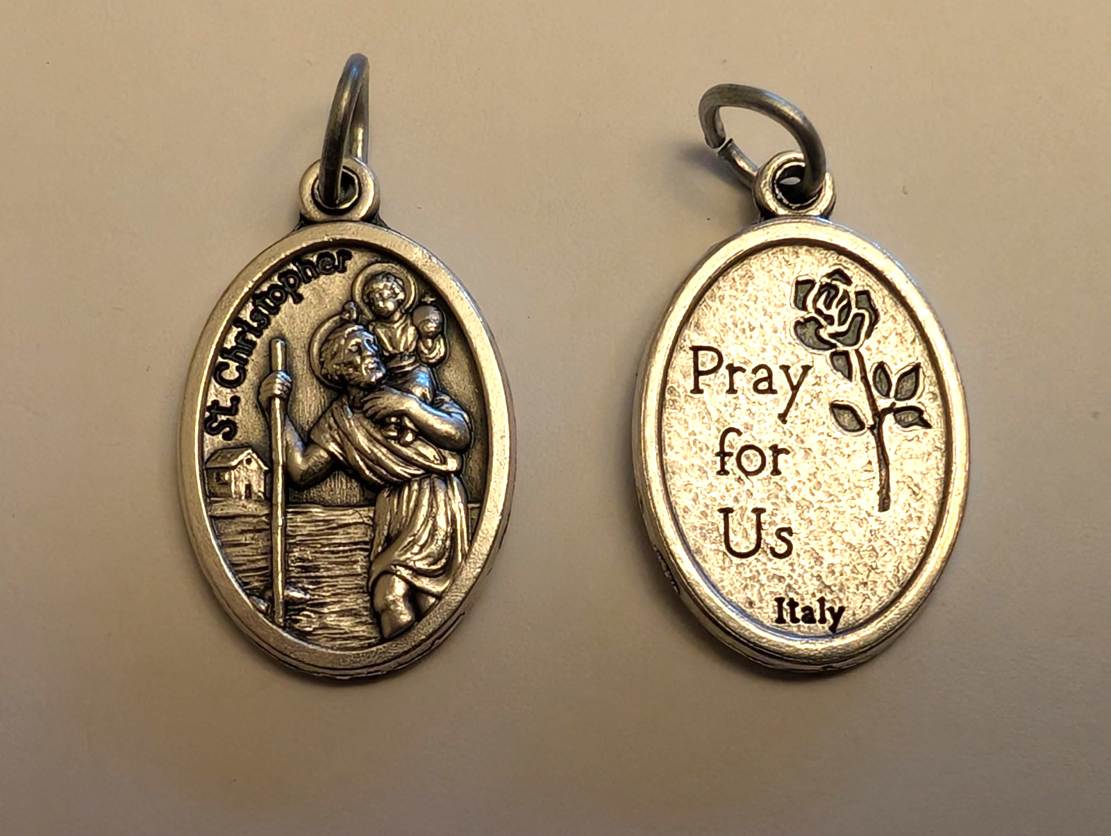 Catholic Saint Christopher Medal – Made in Italy