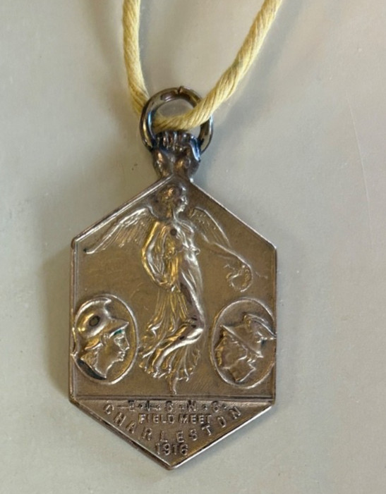 Vintage Gold Filled Oratorical Medal 1916