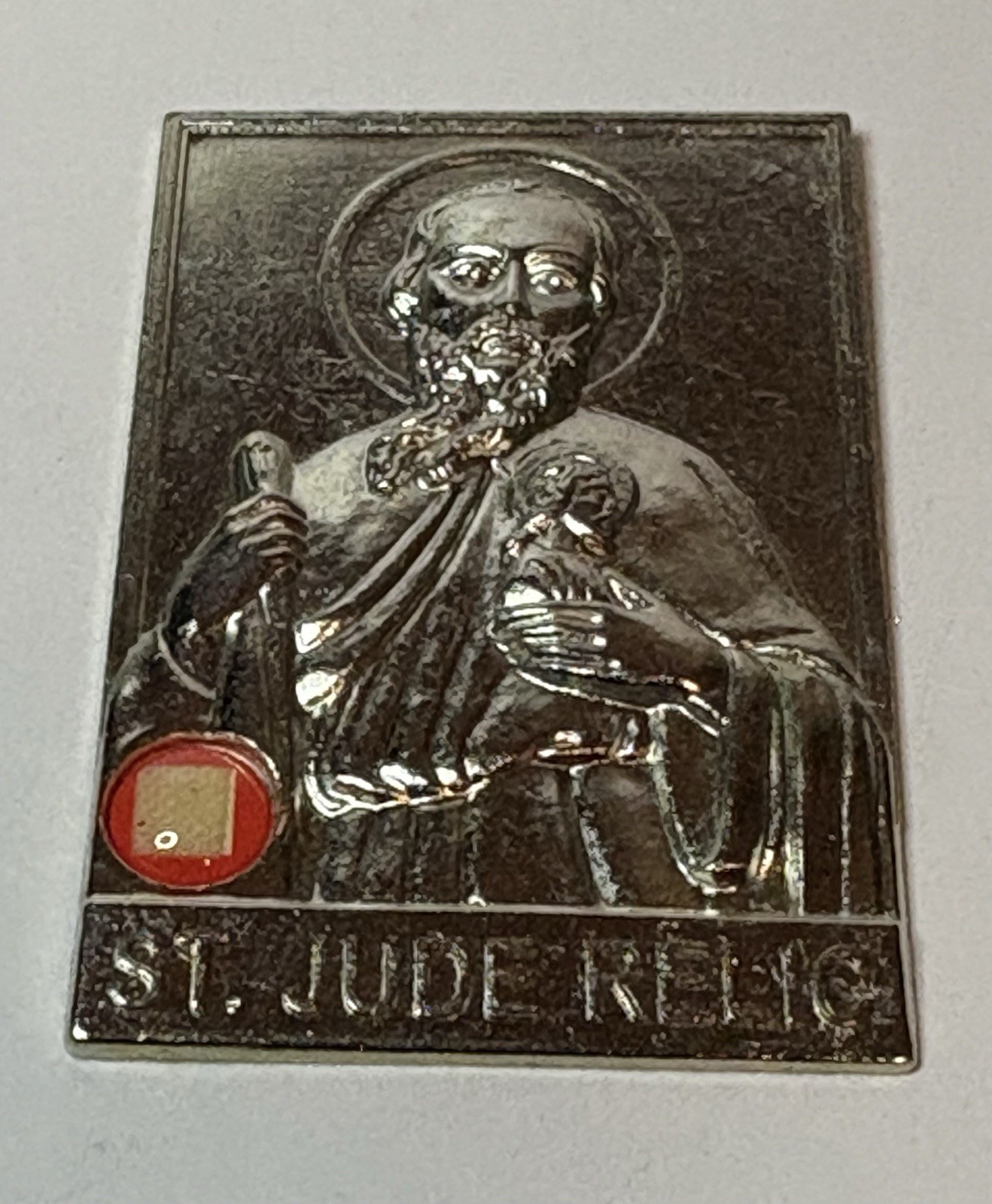 St. Jude Relic Medal 1”x2” Rare #0100