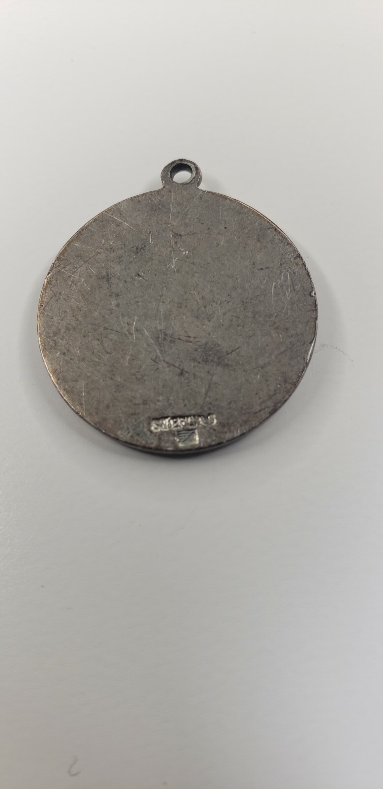 St Christopher Medal, Sterling Silver UNKNOWN DATE MADE