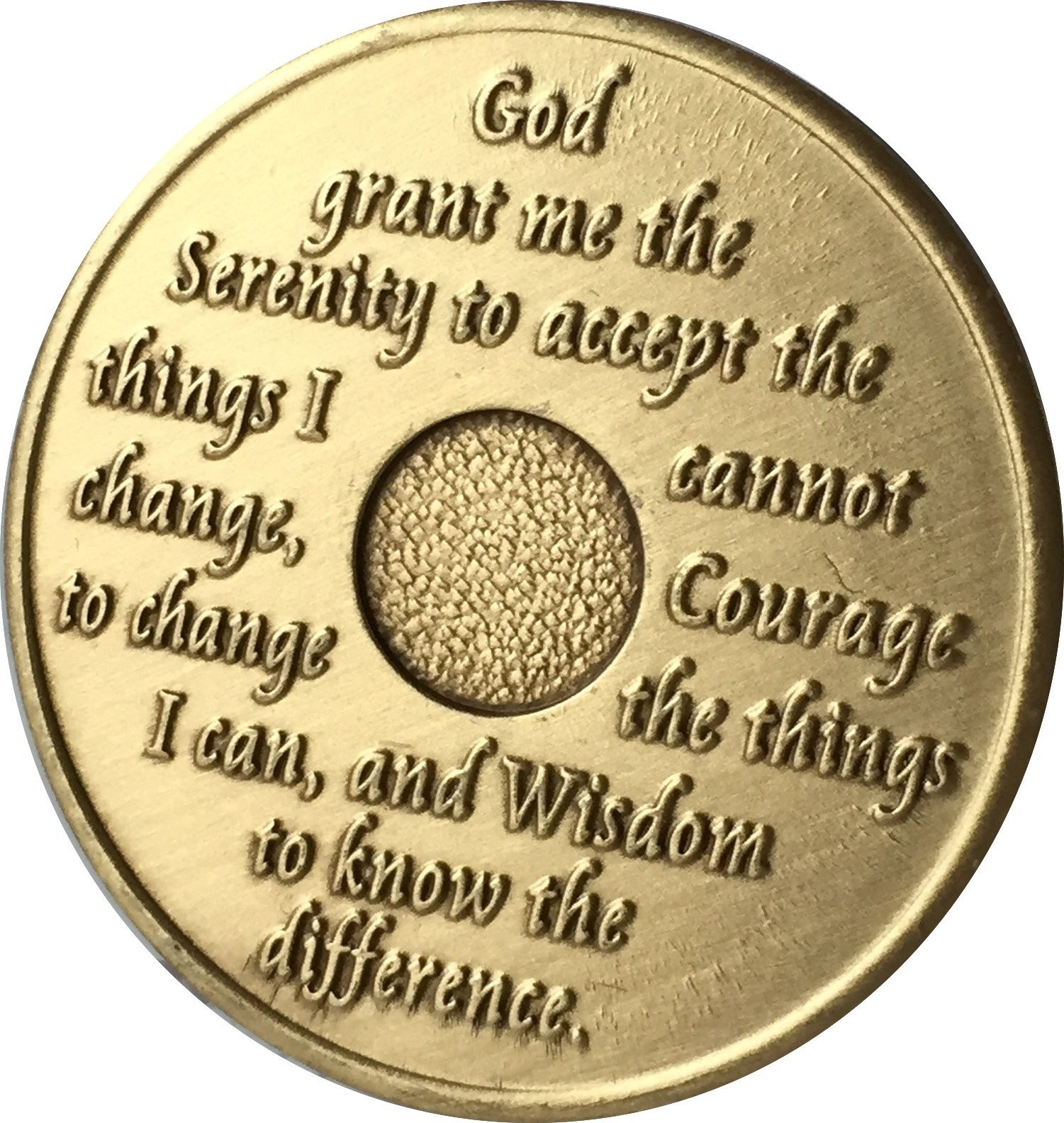 12 YEAR Bronze MEDT – AA Recovery Medallion / Coin – Anniversary or Birthday …