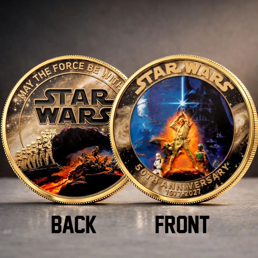 Star Wars 50th Anniversary 2027 Commemorative Coin