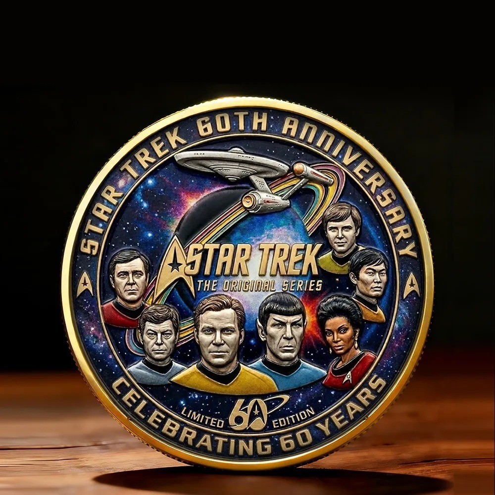 Star Trek 60th Anniversary Commemorative Coin The Original Series 1966-2026