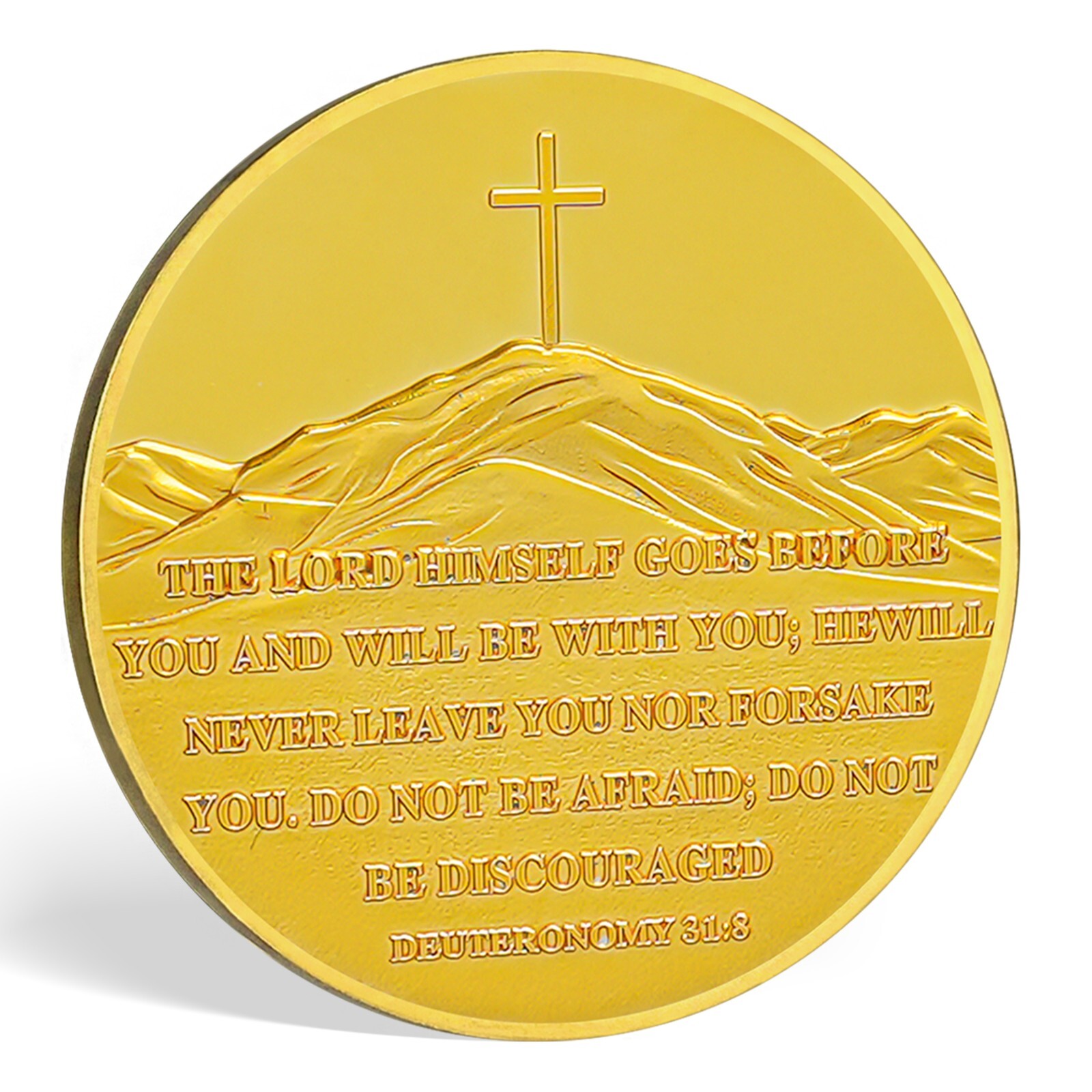 Footprints in the Sand Coins 5Pack – Christian Bible Verse Challenge Coin Medals