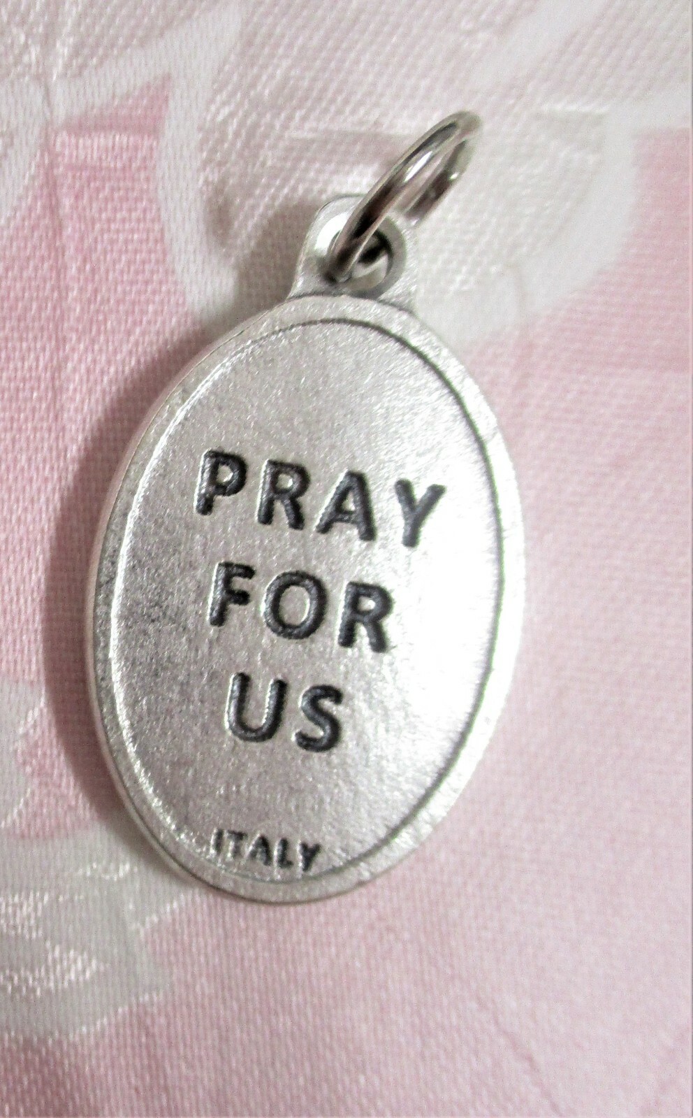 Saint St. Hildegard of Bingen – Pray for Us – Italian Silver Tone 1 inch Medal