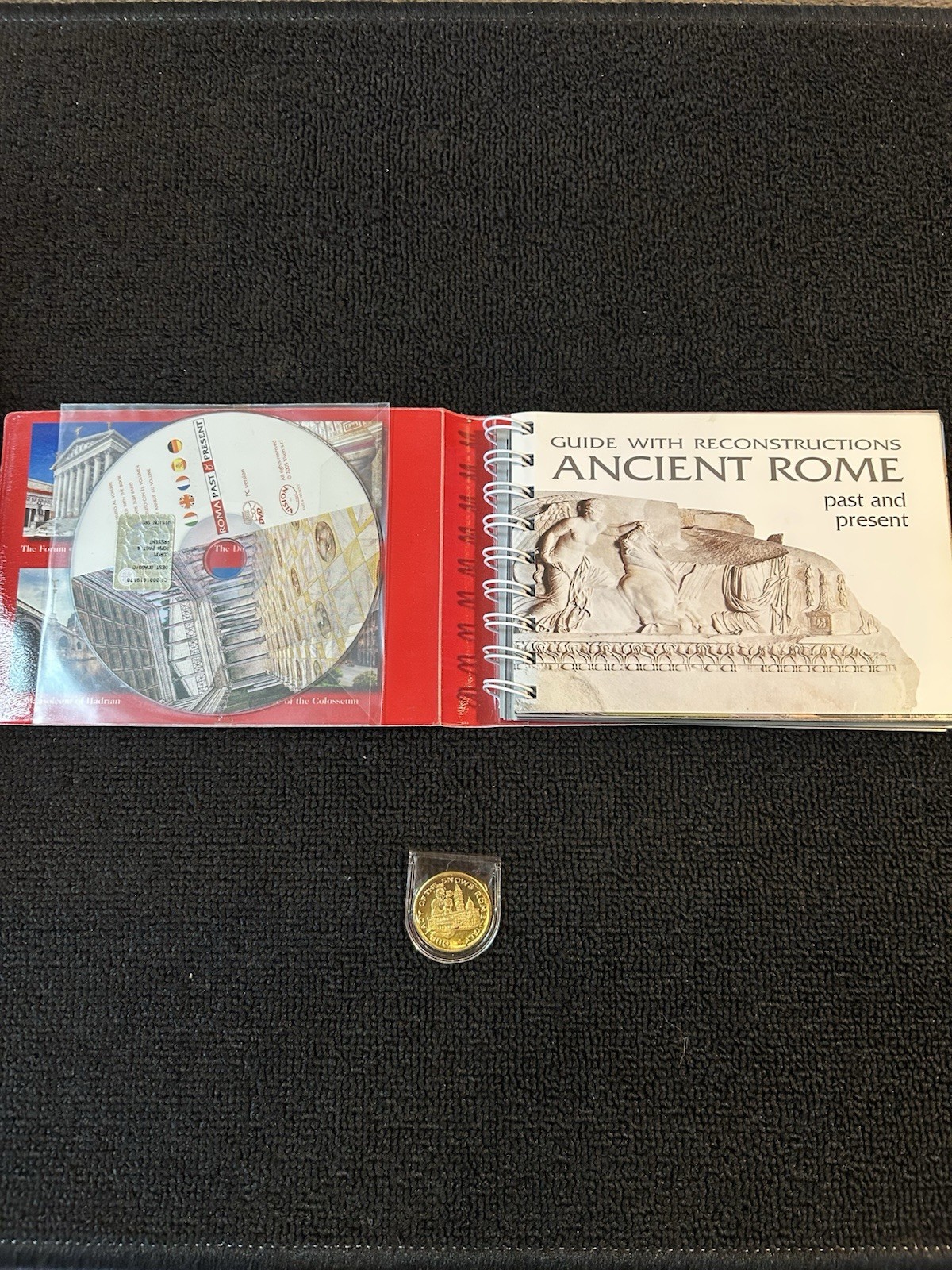 Our Lady of The Snows Rome Italy Belleville Ill 10th Anniversary Coin &Rome Book