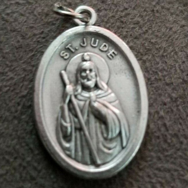 St. Jude double sided medal