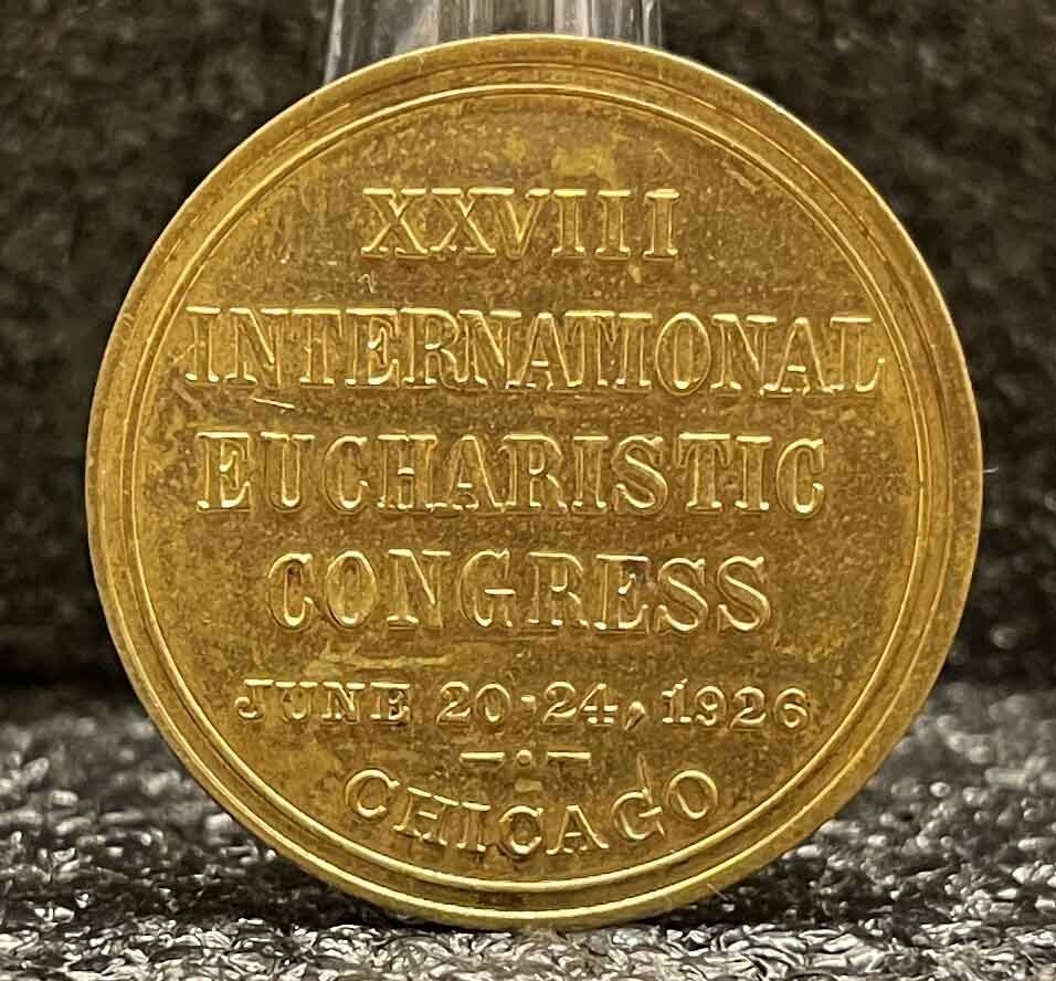 United States Chicago 1926 International Eucharistic Congress St. Christopher