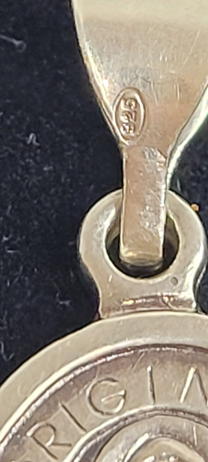 925 Sterling Silver~The Miraculous Medal~100% MADE IN ITALY~7.3 Grams