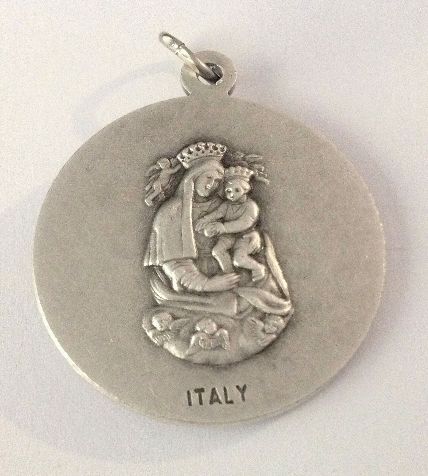 SAINT PIO FROM PIETRALCINA (FATHER PIO) Medal – BIG SIZE – 32 mm – Made in Italy