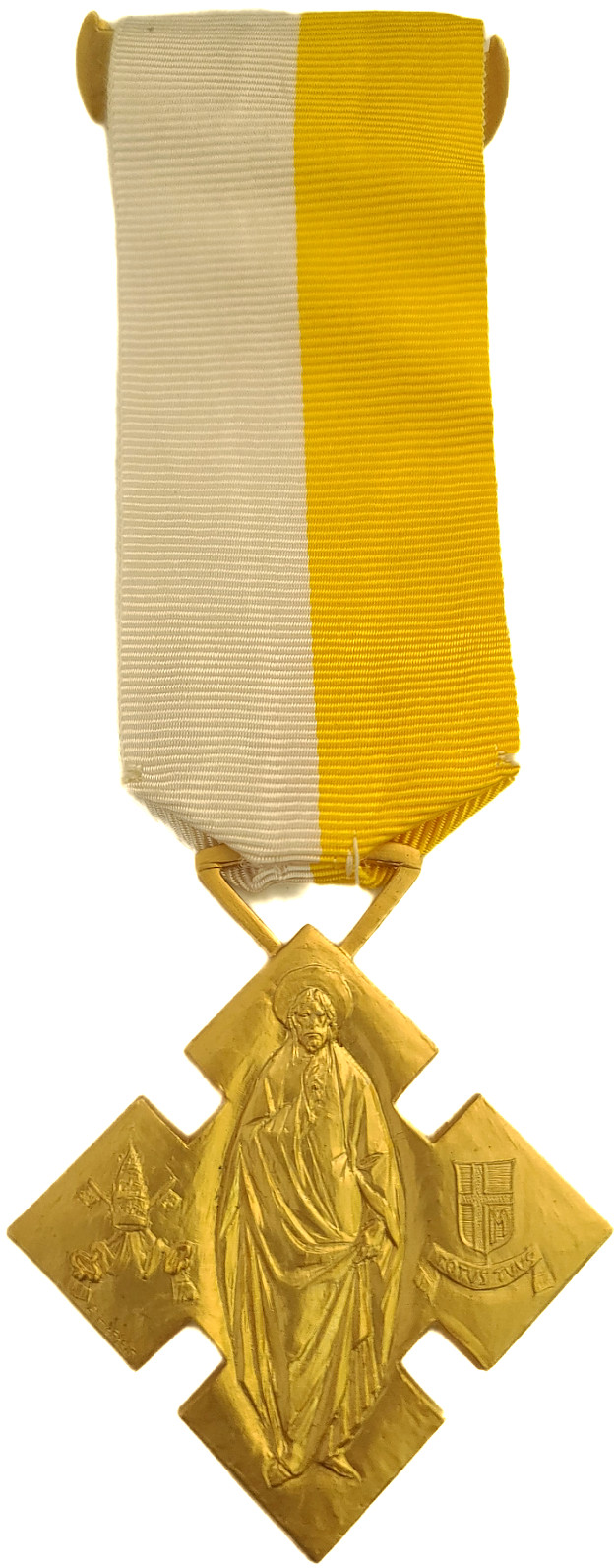 Benemerenti Medal Pope John II 1979-2005 Artist Enrico Manfrini Vtg Catholic