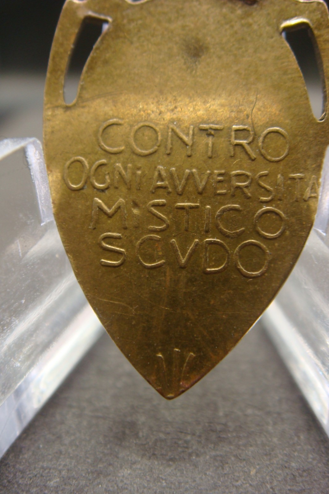 Rare Vintage Saint Anthony of Padua Medal – Italian Mystic Shield Protection