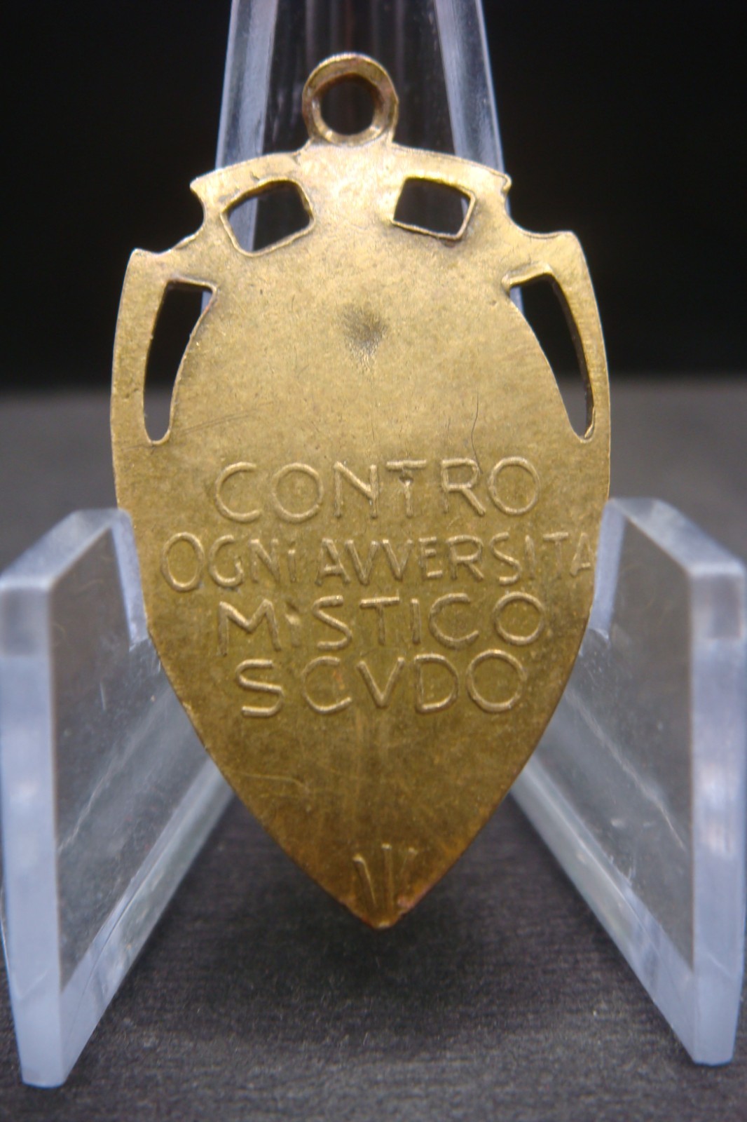Rare Vintage Saint Anthony of Padua Medal – Italian Mystic Shield Protection