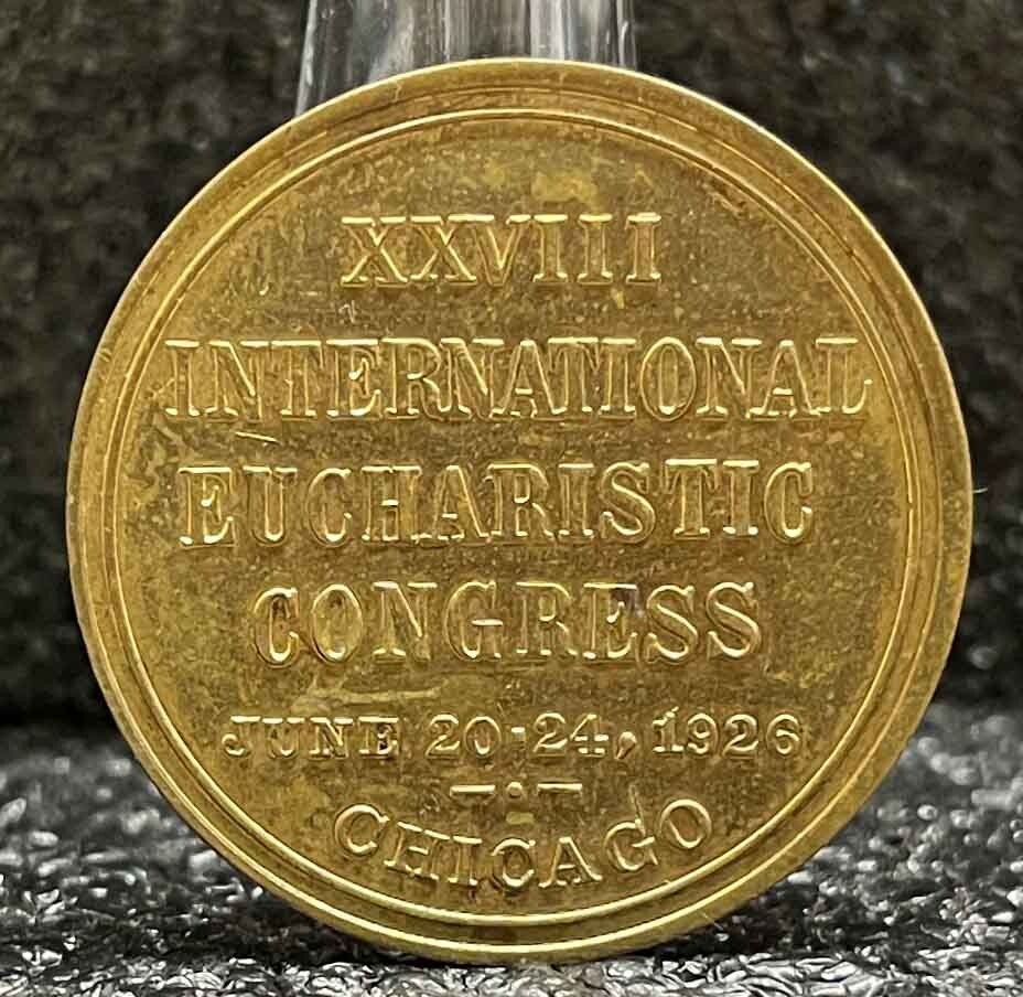 United States Chicago 1926 International Eucharistic Congress St. Christopher