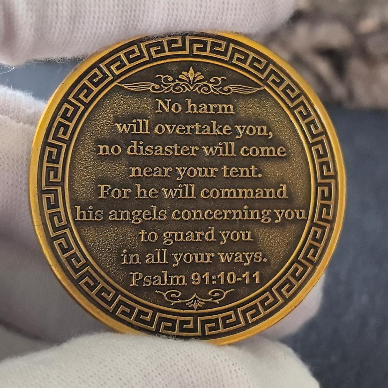 The Archangel Saint Michael Christian Challenge Coin – 1.57 Inch Zinc Alloy, Psa
