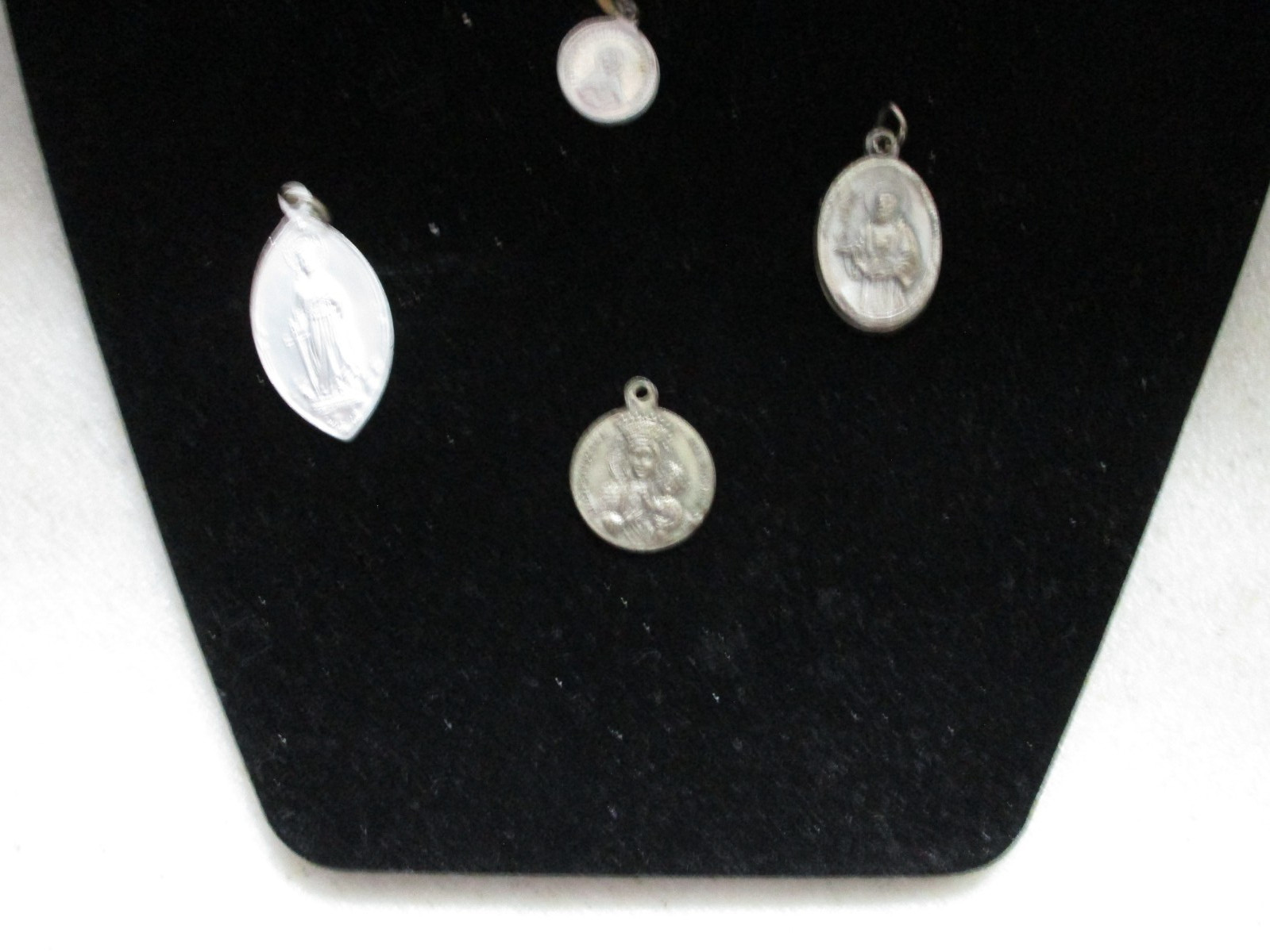 5 Vintage Catholic Medals St. Dymphna 2 St. Jude St. Nonnatus Pope John Paul II