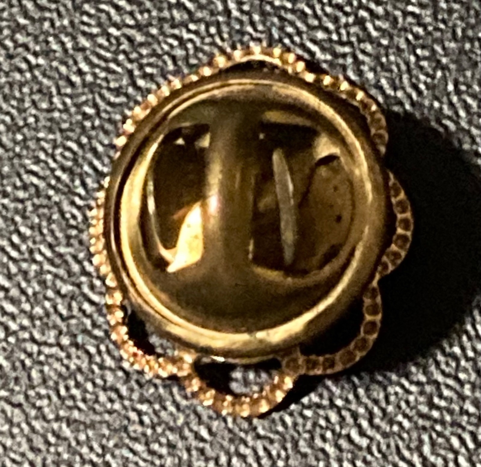Vintage St Dymphna Pin