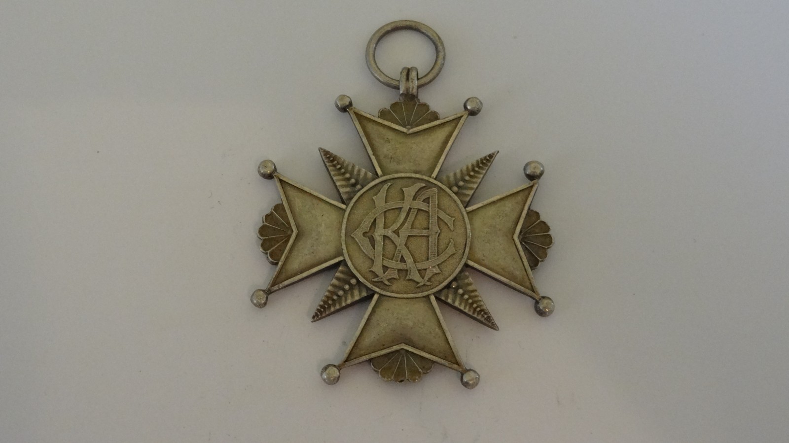 Rare 1904 St. Ursus Cross Medal with Crown – European Religious/Academic Insigni