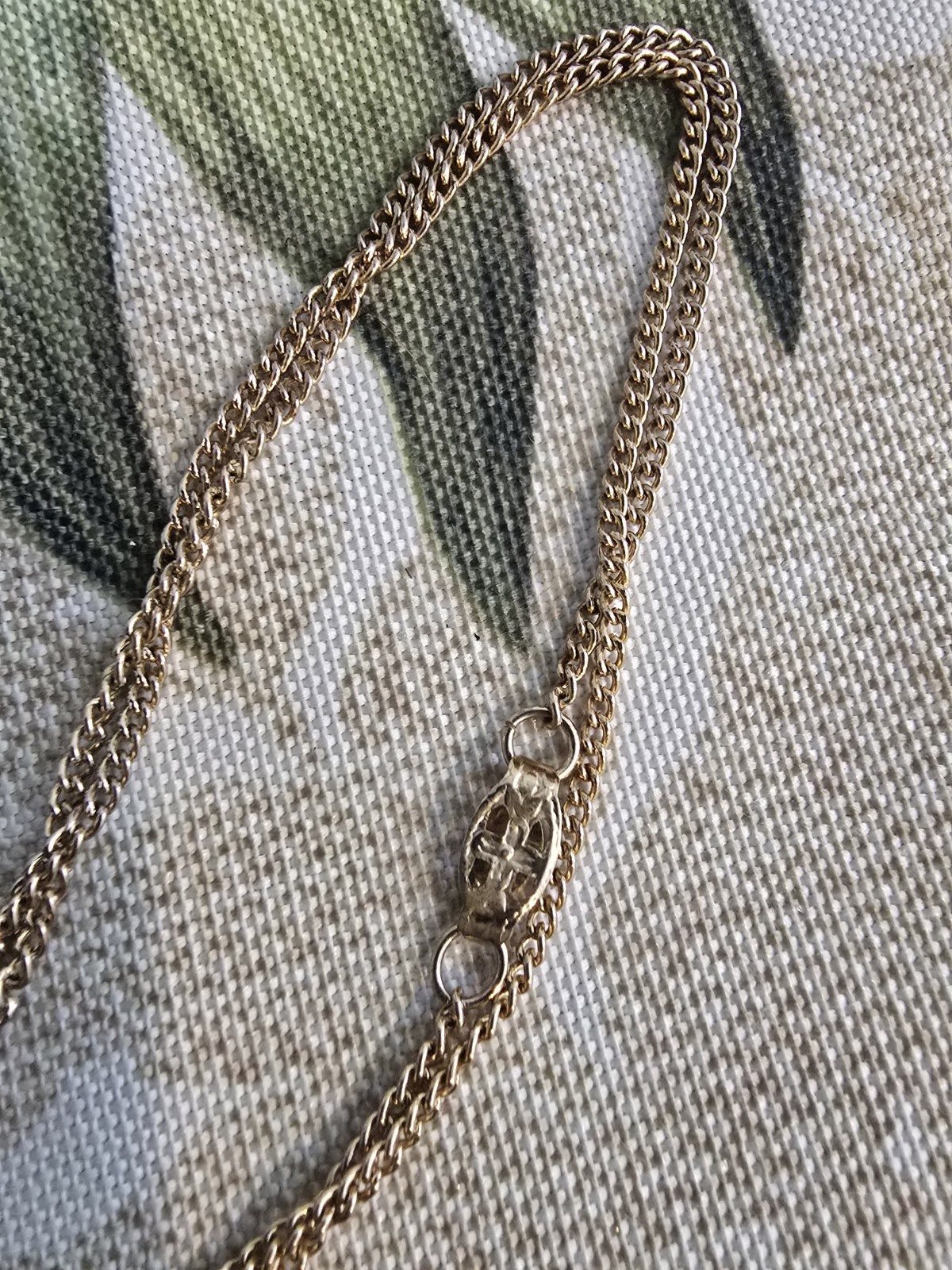 1/20 12K Gold Filled St Christopher Medal Pendant Religious Charm Necklace